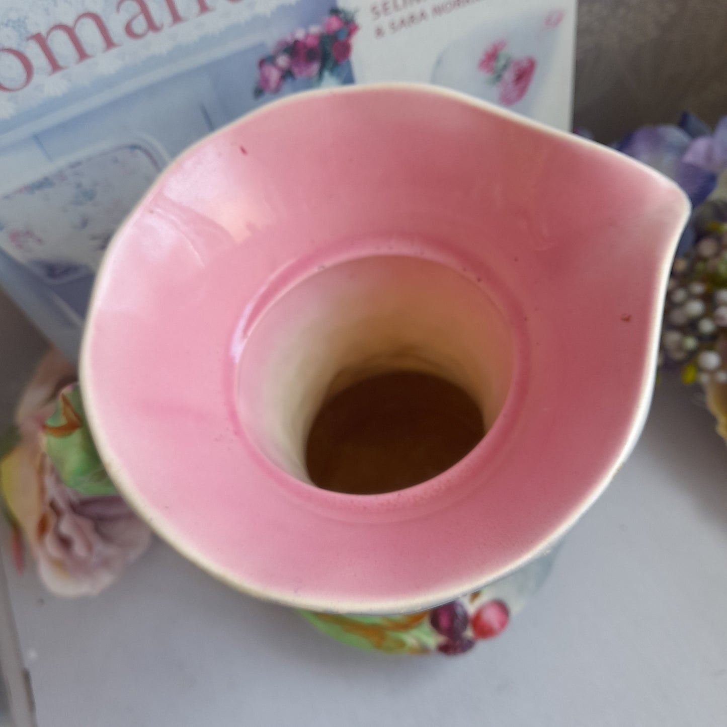 Darling Art Deco Grey Jug In James Kent 'Bramble' Design