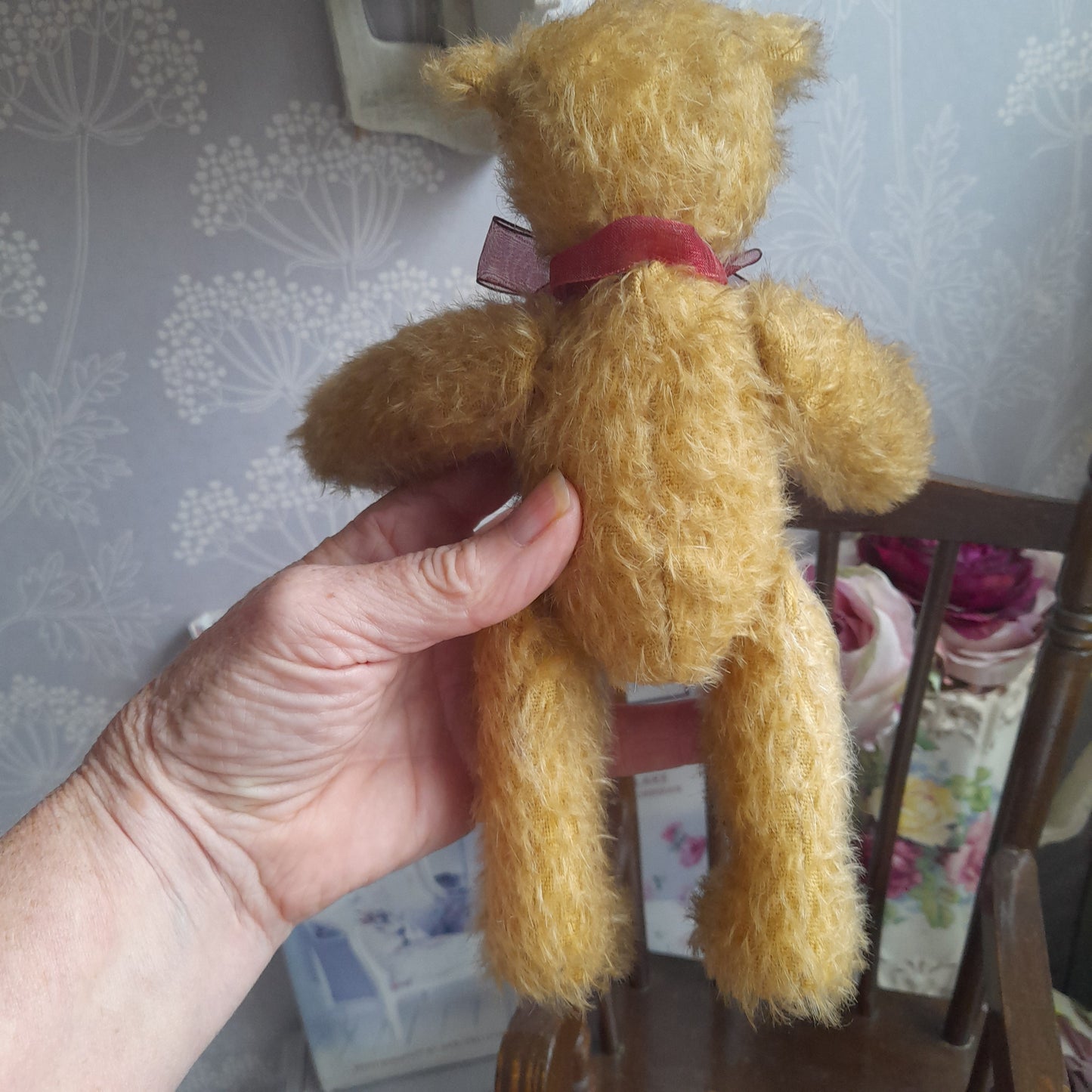 Darling Pair of Vintage Twin Mohair Teddy Bears