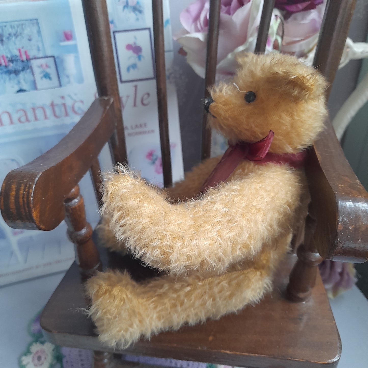 Darling Pair of Vintage Twin Mohair Teddy Bears