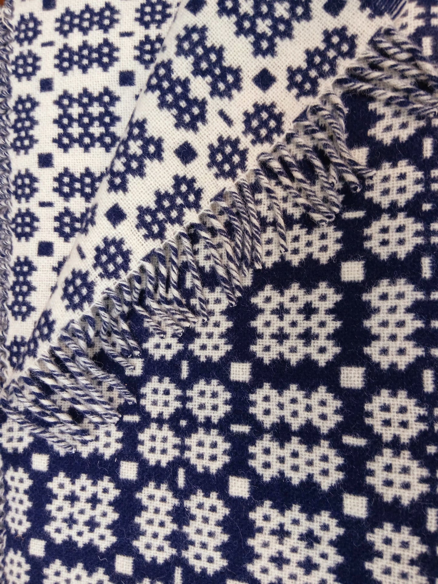 Welsh Tapestry Woollen Blanket Throw by Rock Mill in Choice of Colours