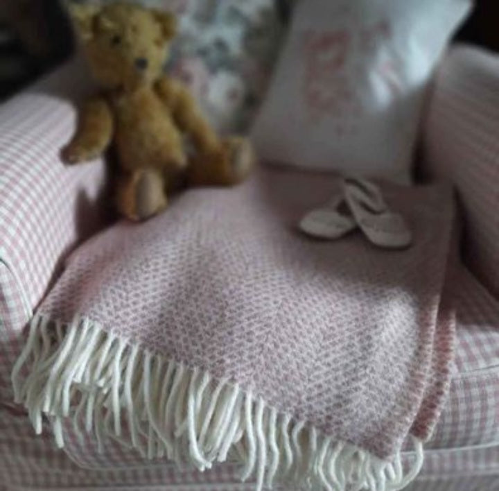 Welsh Blanket for New Baby or Christening Gift