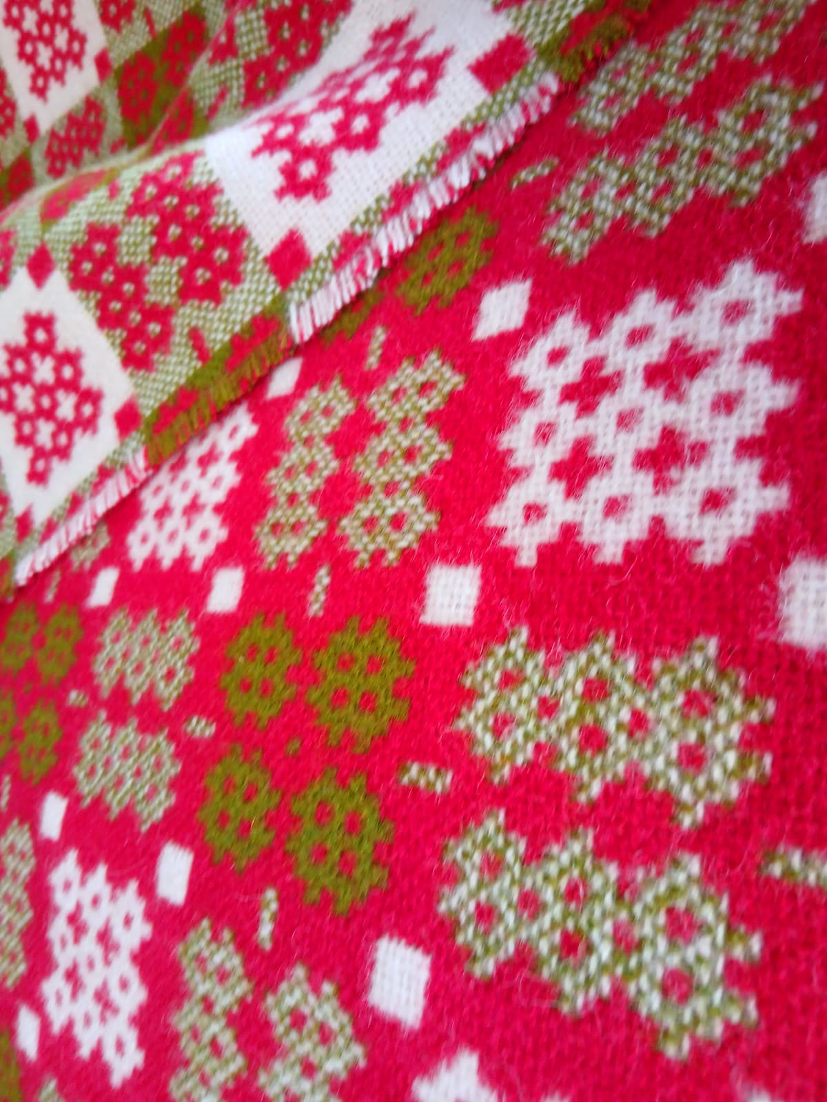 Welsh Tapestry Woollen Blanket Throw by Rock Mill in Choice of Colours