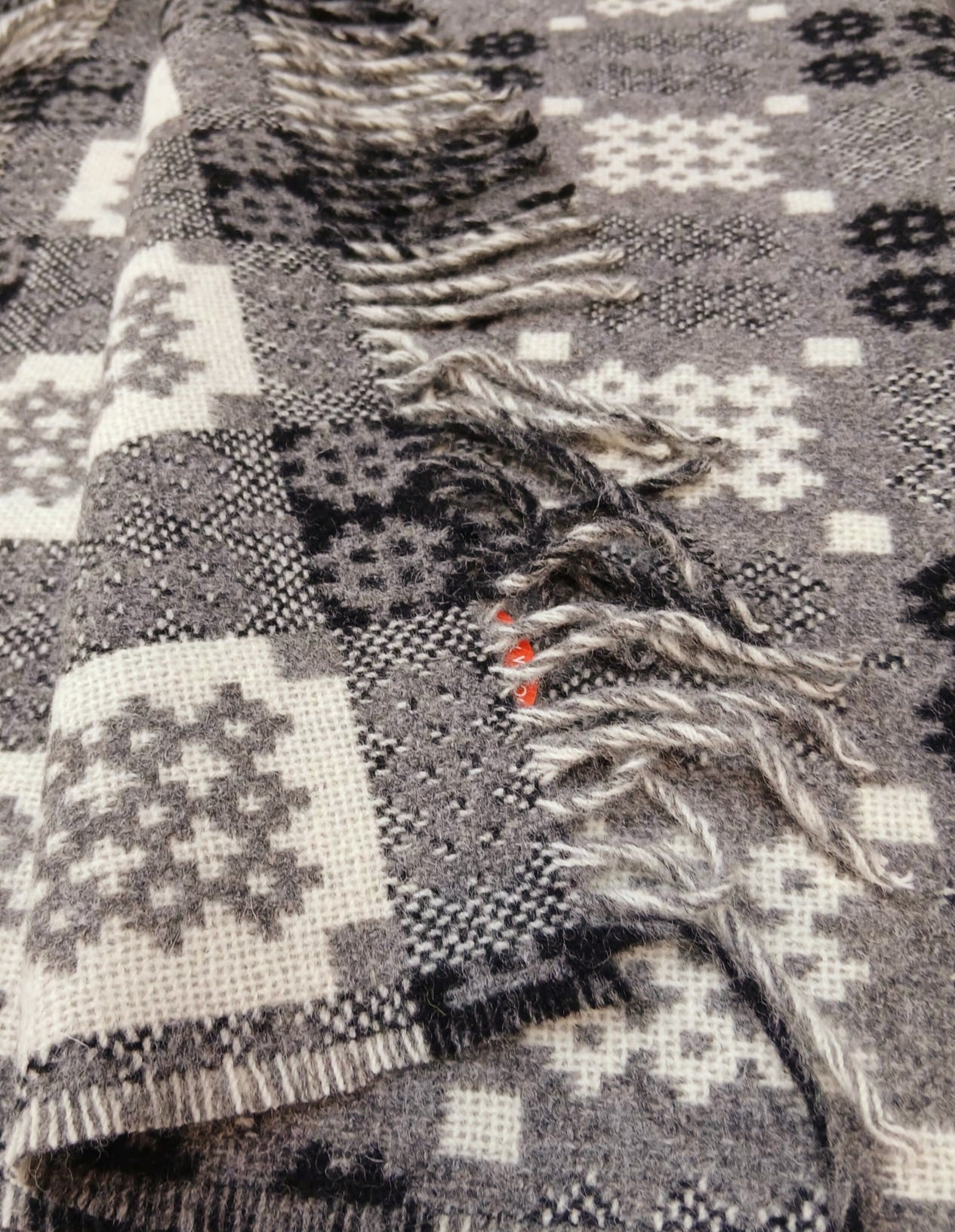 Welsh Tapestry Woollen Blanket Throw by Rock Mill in Choice of Colours